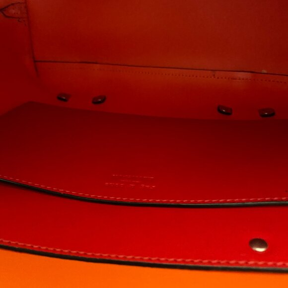 RAG AND BONE FIELD TOTE BAG RED - Picture 8 of 9